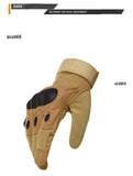 Black Tactical Army Sports Airsoft Gloves