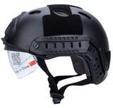 Black Military Tactical Airsoft Helmet