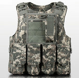 Military Tactical Vest Molle Combat Airsoft